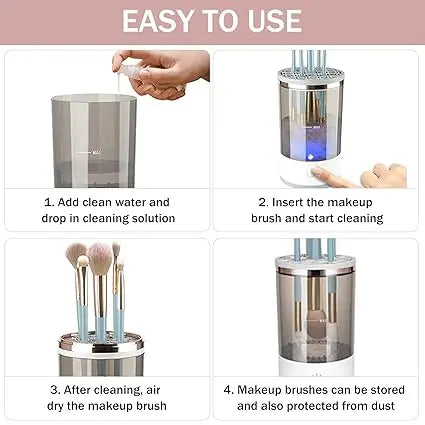 3 in 1 Electric Makeup Brush Cleaner Machine SwiftlyMart store