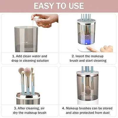 3 in 1 Electric Makeup Brush Cleaner Machine SwiftlyMart store