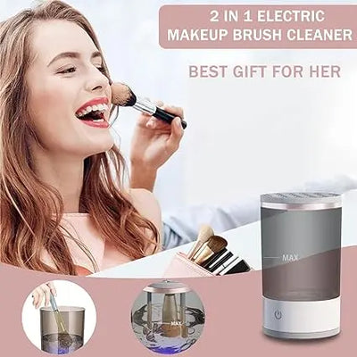 3 in 1 Electric Makeup Brush Cleaner Machine SwiftlyMart store