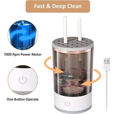 3 in 1 Electric Makeup Brush Cleaner Machine SwiftlyMart store