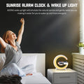 Digital Led  Wireless Charger Speaker