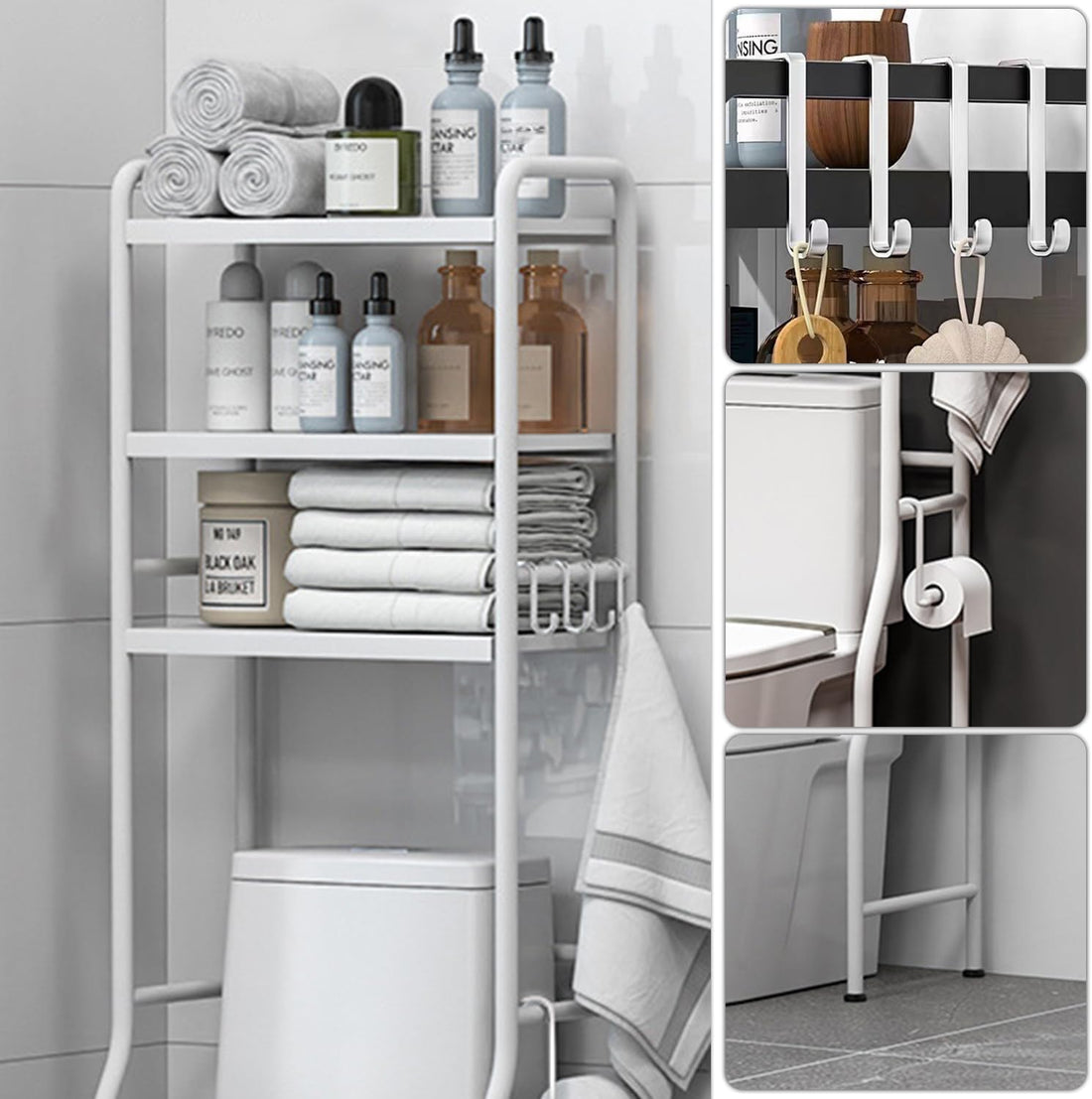 Storage Rack Toilet