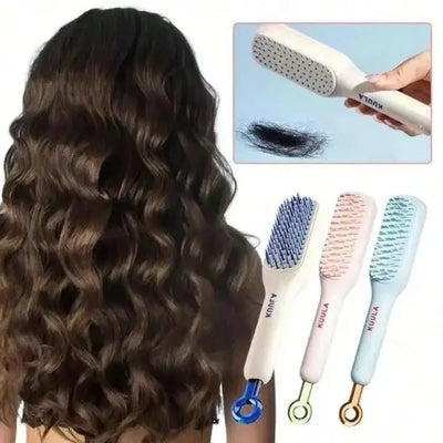 Self Cleaning Hair Comb SwiftlyMart store