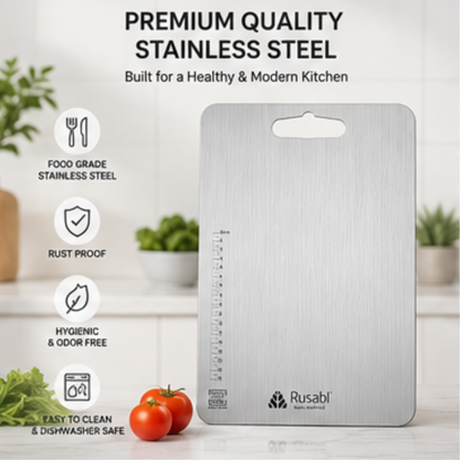 Stainless Steel Chopping Board for Kitchen