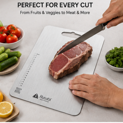 Stainless Steel Chopping Board for Kitchen